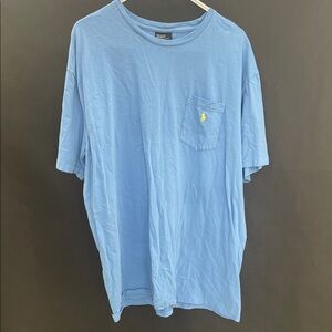 Polo by Ralph Lauren Men's Light Blue Tee